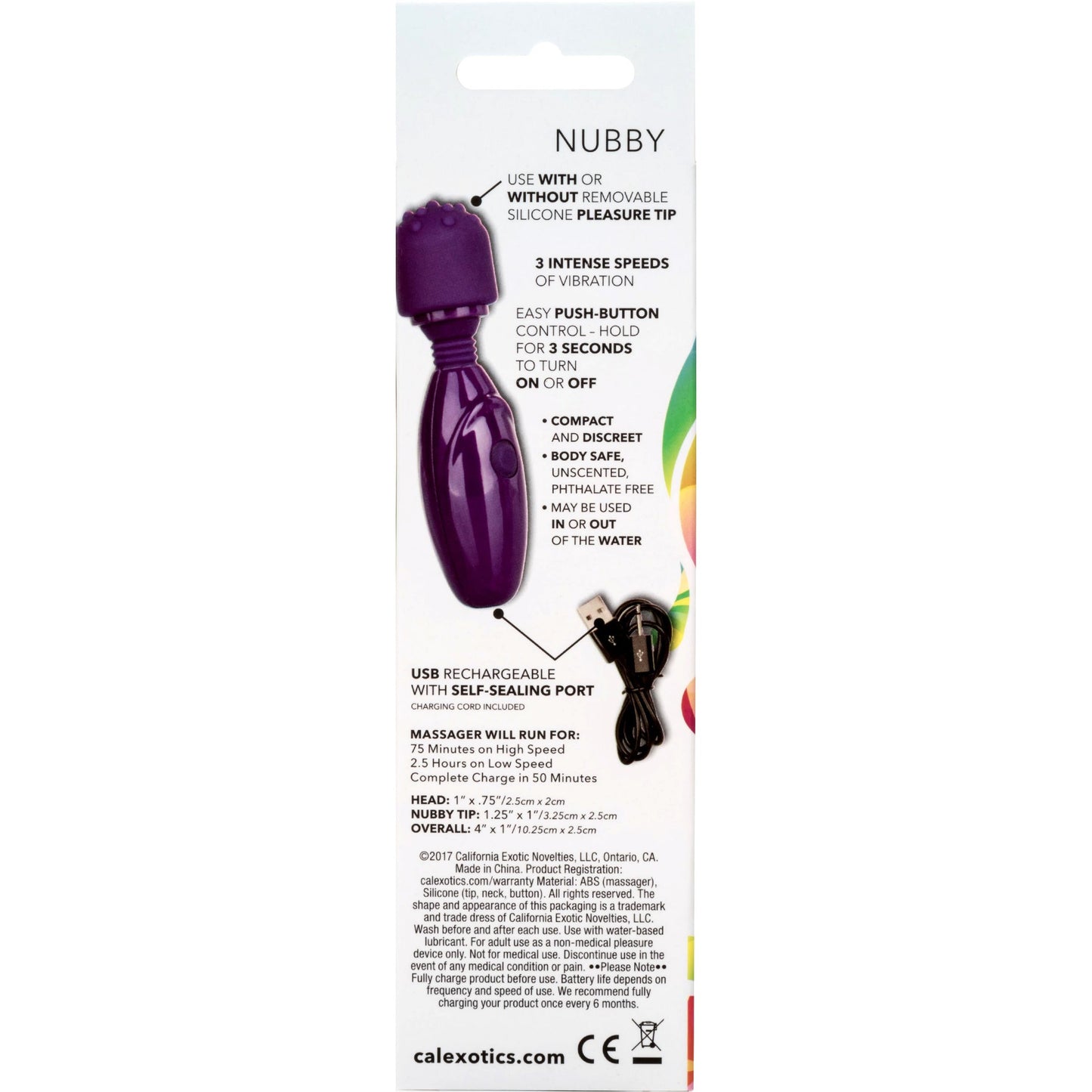 CalExotics® Tiny Teasers Nubby Vibe