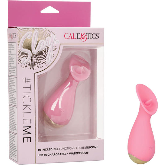 CalExotics® Slay #TickleMe – Clitoral Vibrator – Pink