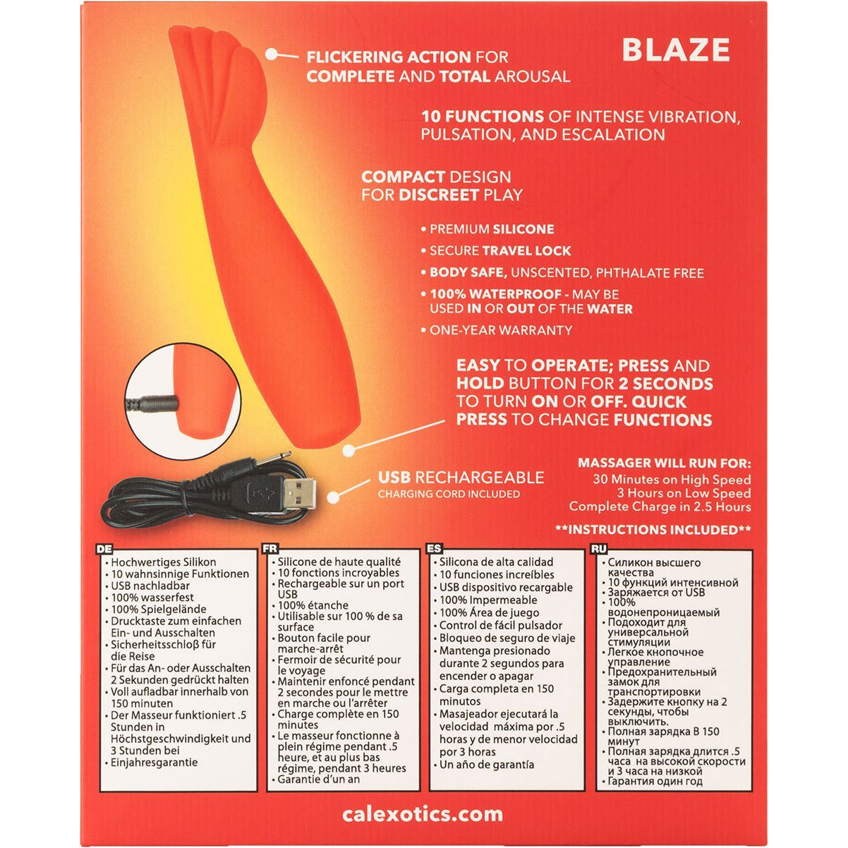 CalExotics® Red Hot - Blaze