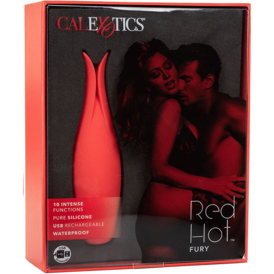 CalExotics® Red Hot Fury – Clitoral Vibrator – Red