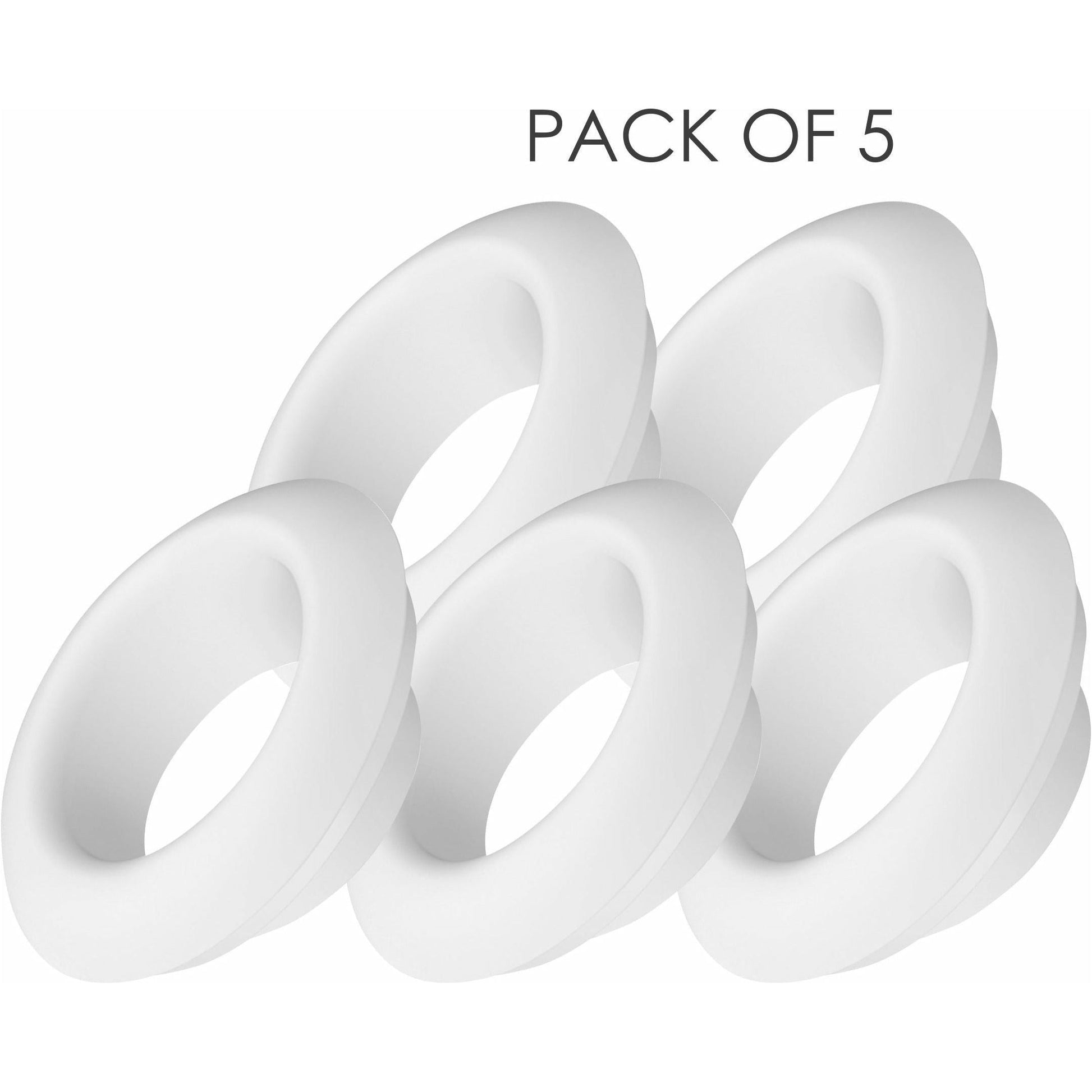 Satisfyer Pro Deluxe Climax Tips - Pack of 5 - White