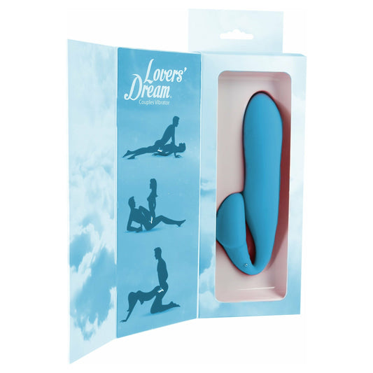 Lover's Dream Couples Vibrator - Blue
