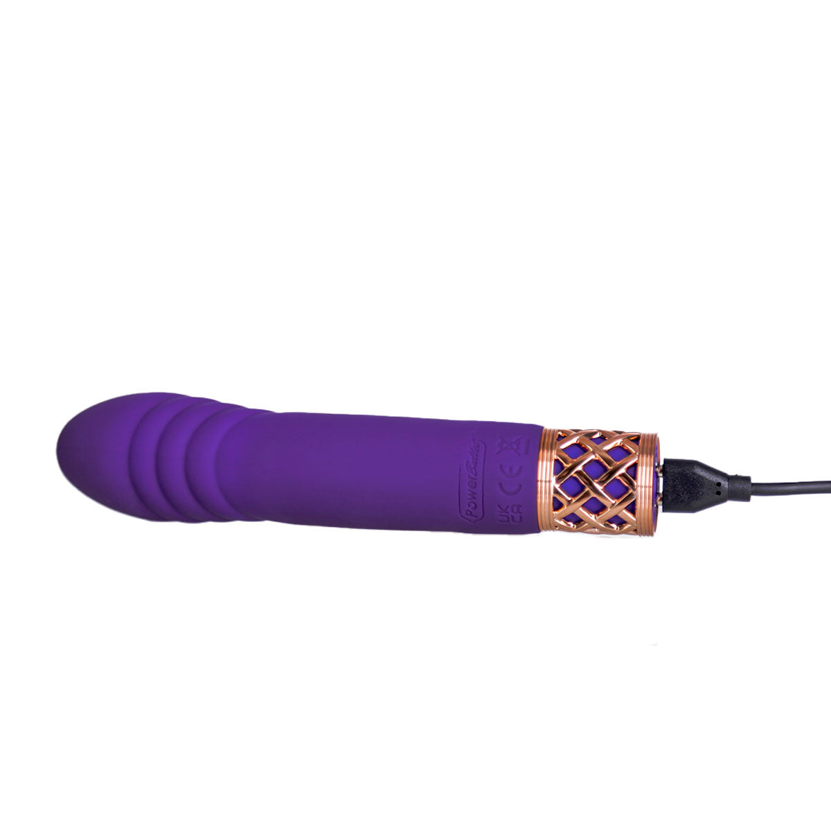 Pillow Talk® Secrets - Sensual - Luxurious Dual Thrusting Wand - Purple