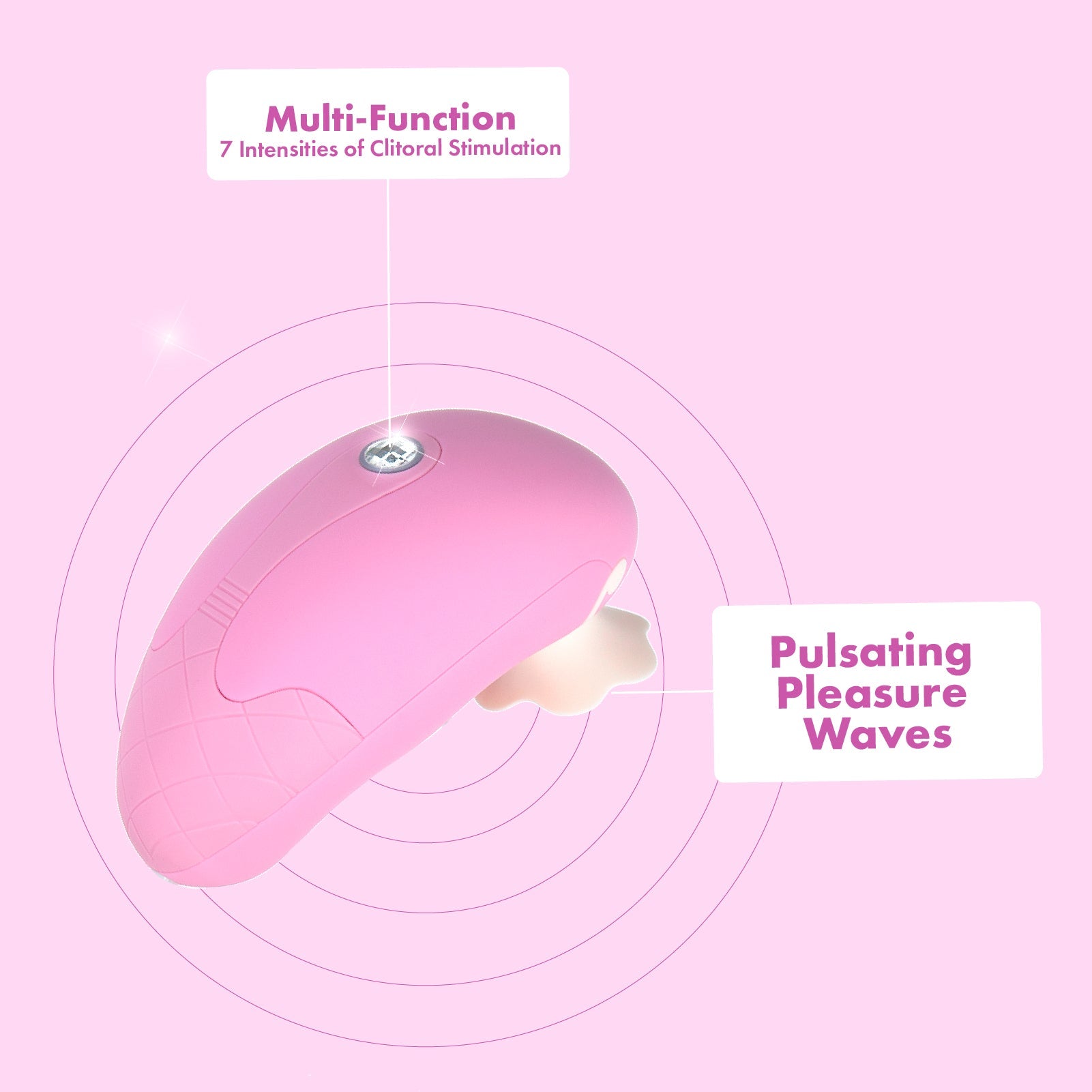 Pillow Talk Dreamy – Luxurious Clitoral Massager – Pink