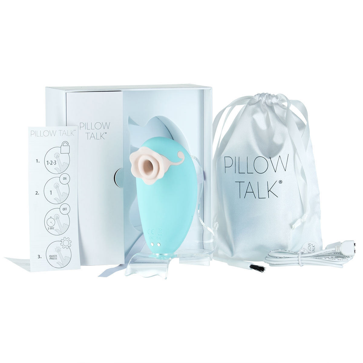 Pillow Talk Dreamy – Luxurious Clitoral Massager – Teal
