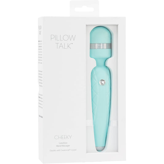 Pillow Talk Cheeky - Wand Massager - Teal