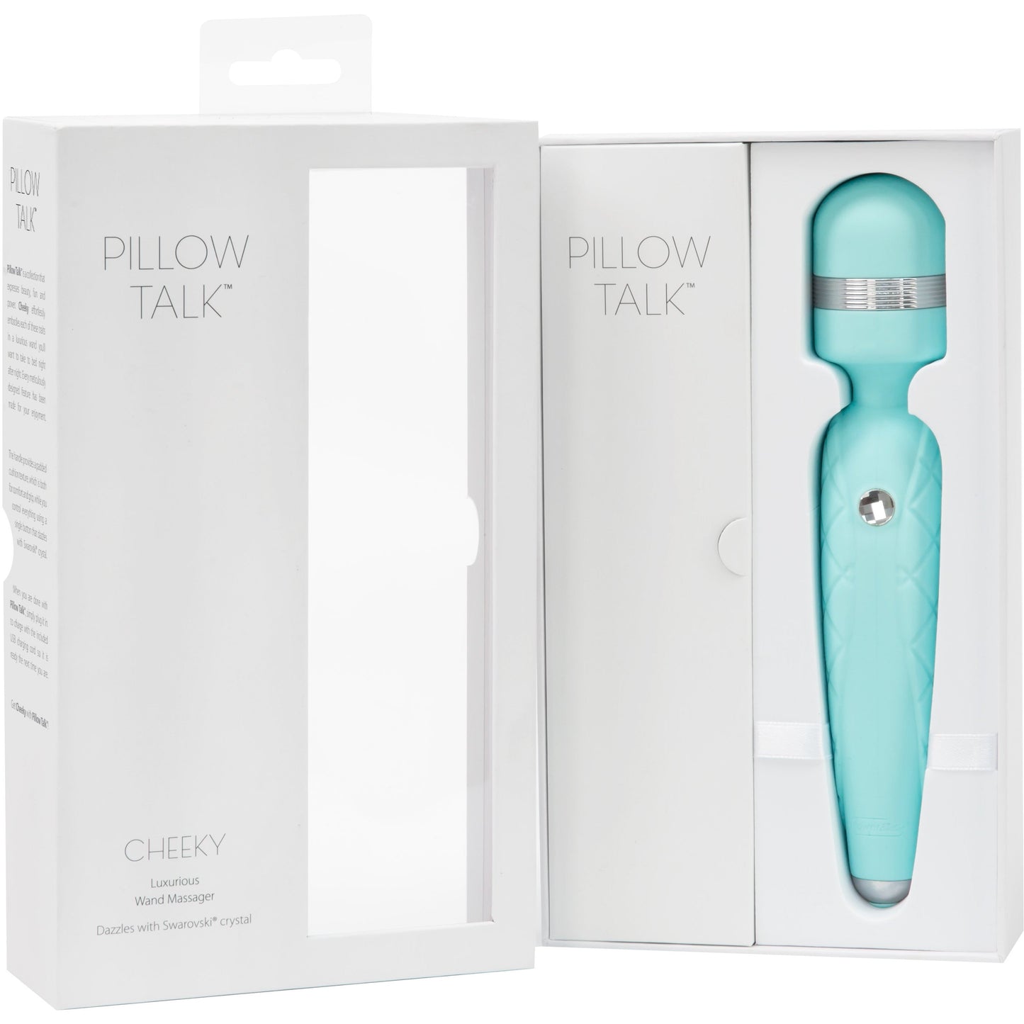 Pillow Talk Cheeky - Wand Massager - Teal