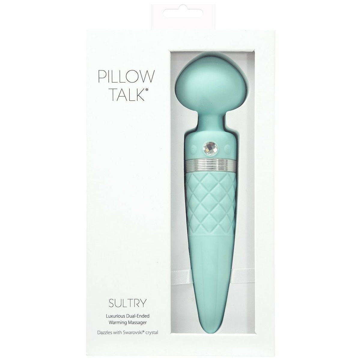 Pillow Talk Sultry - Dual-Ended Massager - Teal