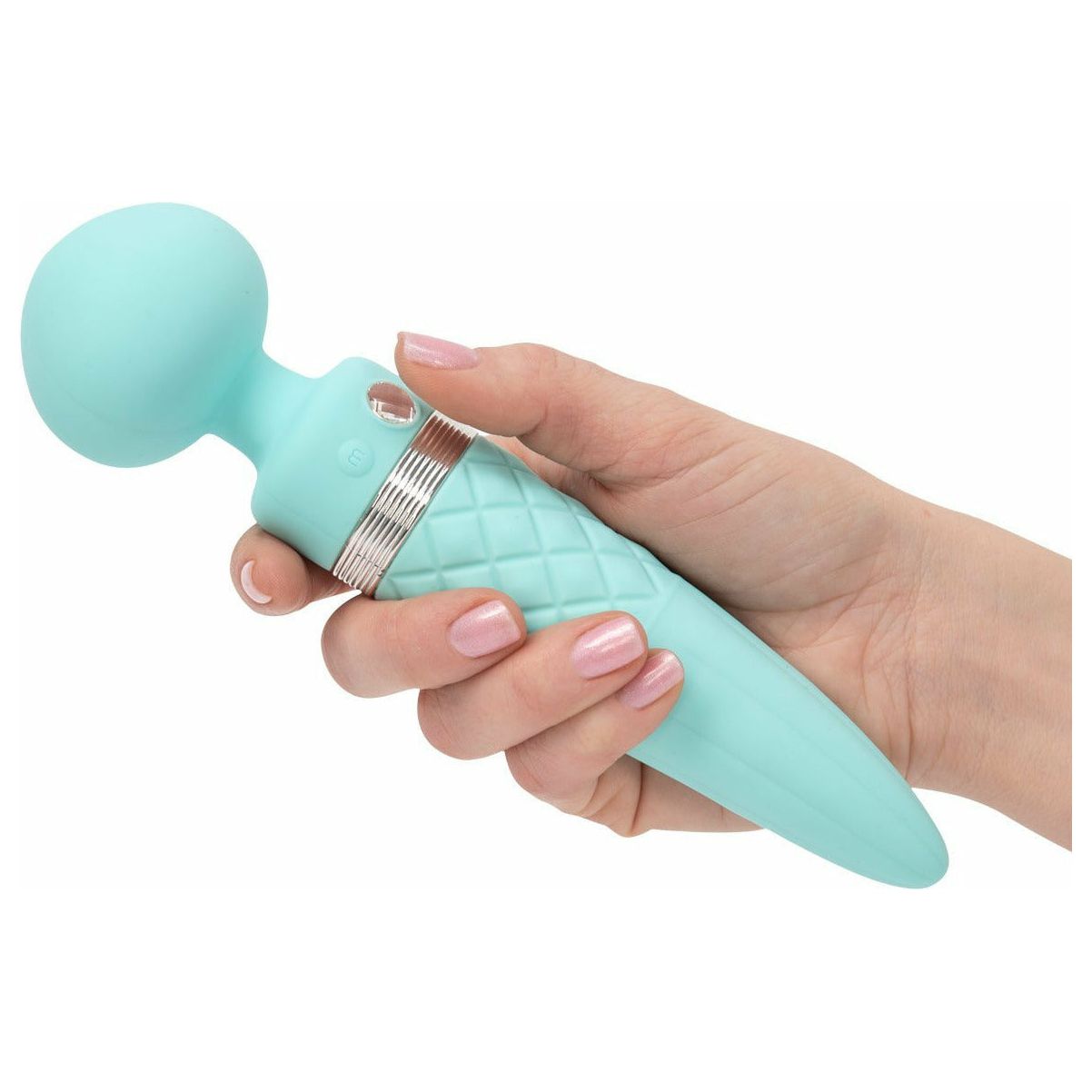 Pillow Talk Sultry - Dual-Ended Massager - Teal