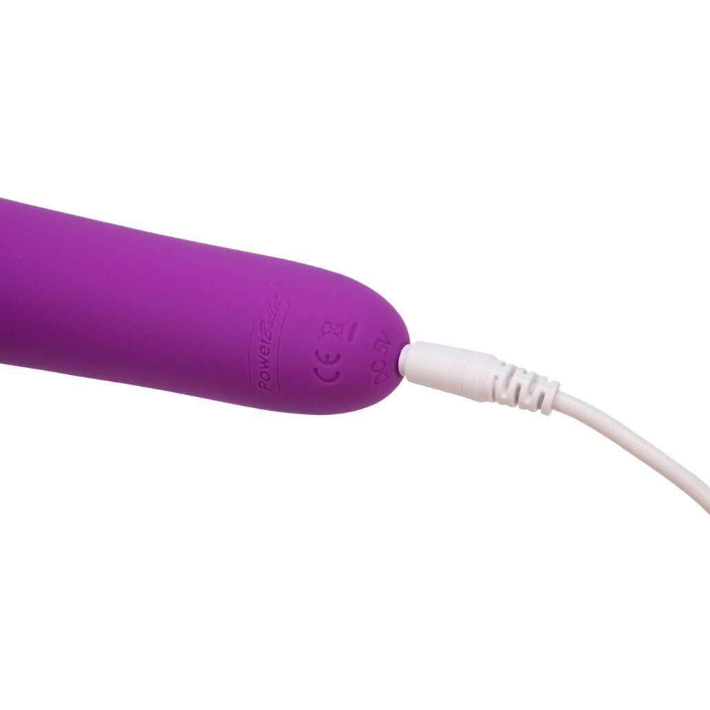 Pure Love®- Vibrating Massage Wand With 20 Functions – Purple