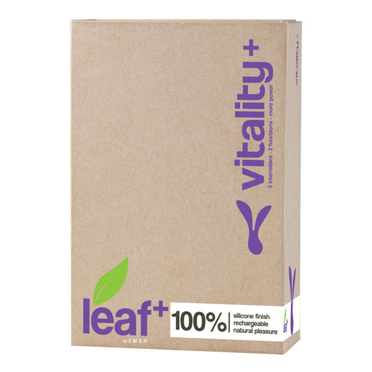 Swan Leaf+ Vitality+ Vibrator - Purple