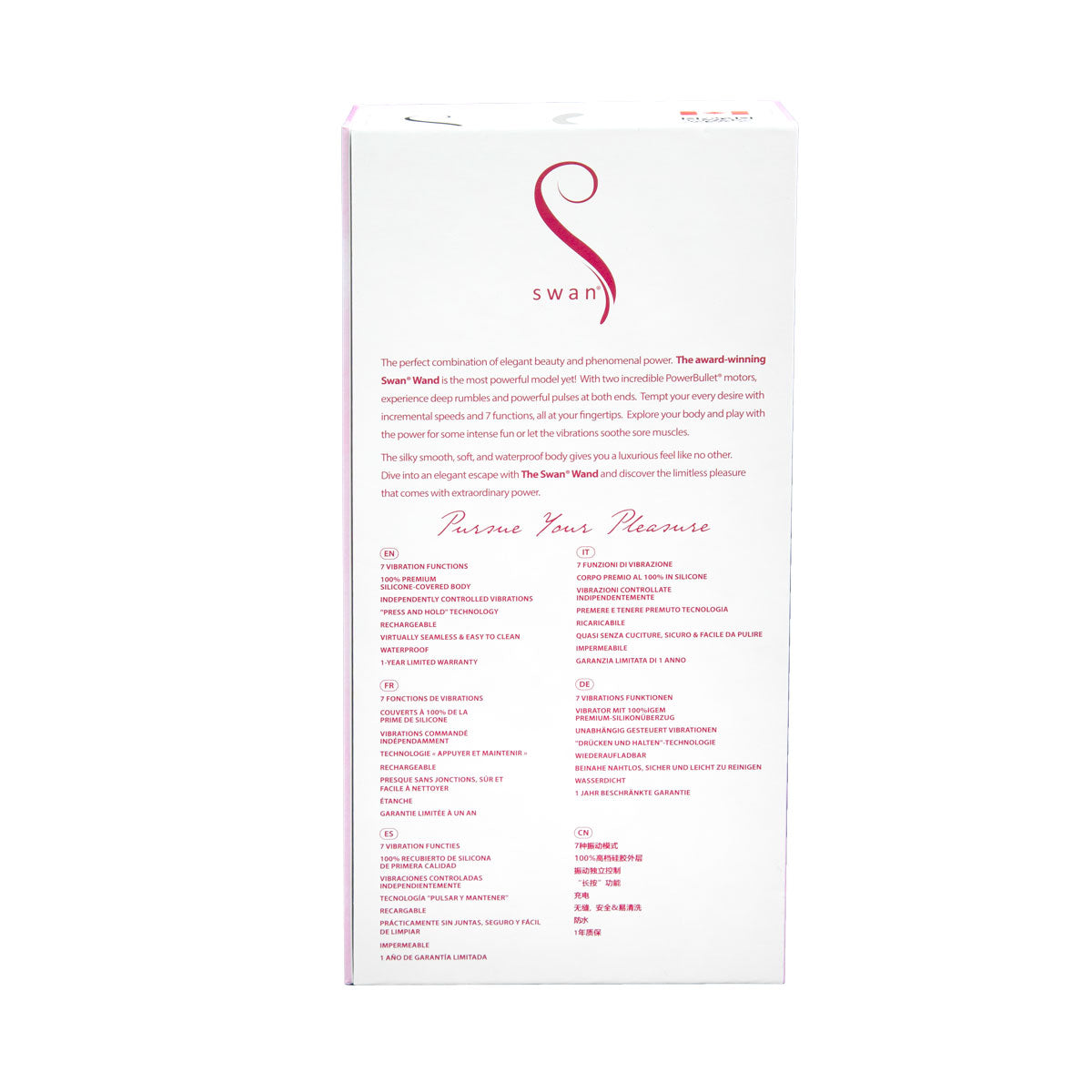 Swan Wand - Pink