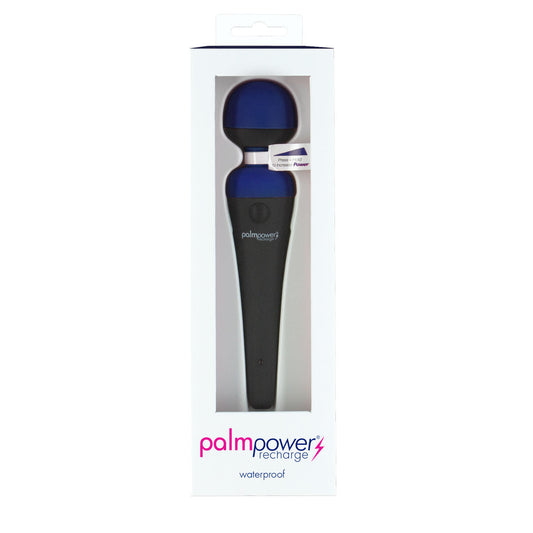PalmPower® Recharge Massage Wand – Blue