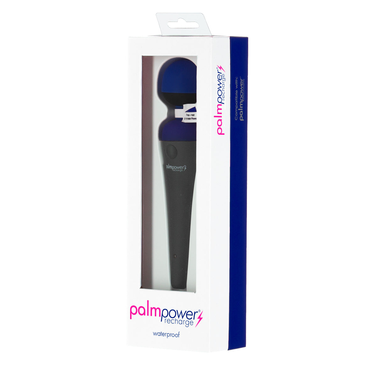 PalmPower® Recharge Massage Wand - Blue