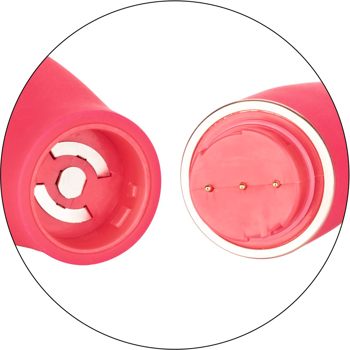 CalExotics® In Touch Passion Trio Kit – Interchangeable Vibrator – Pink