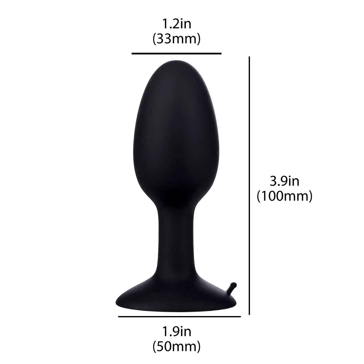 Seven Creations Roll Play Silicone Butt Plug - Medium