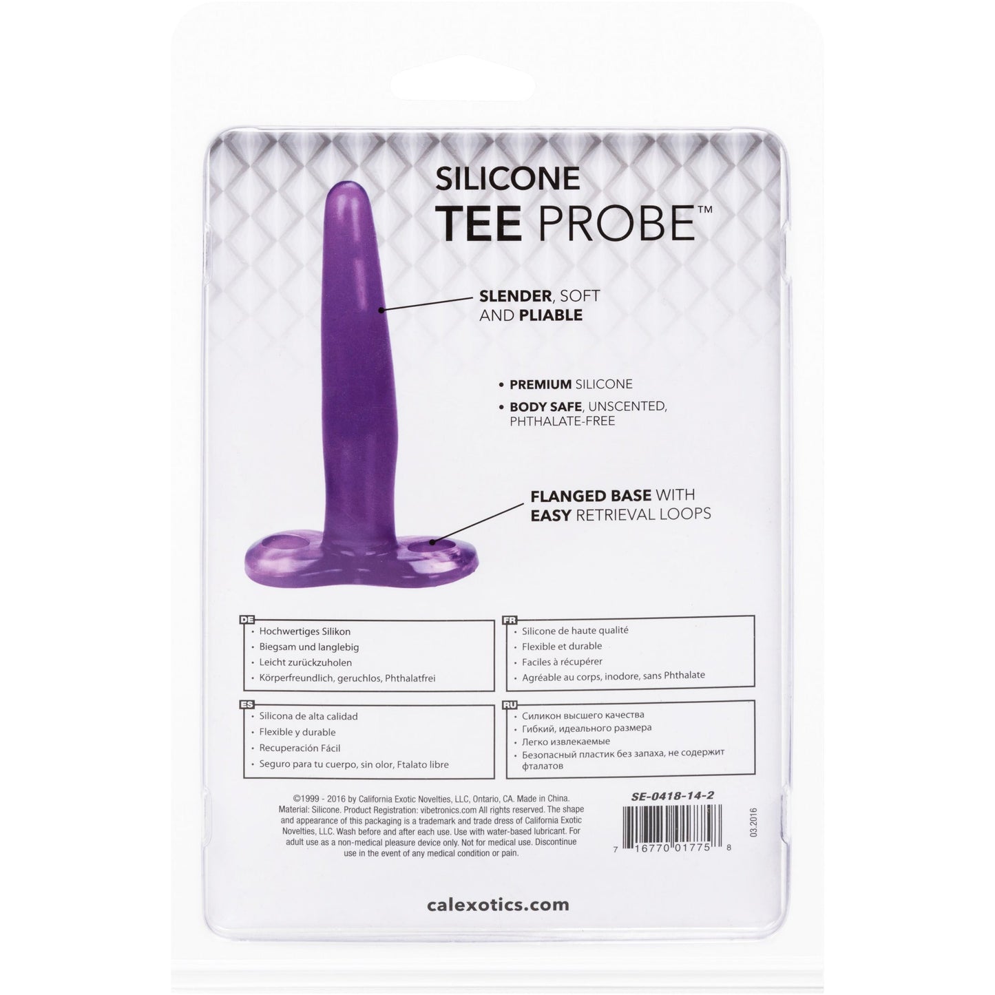 CalExotics® Silicone Tee Probe