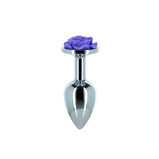LUX active® 3" Rose Anal Plug - Purple