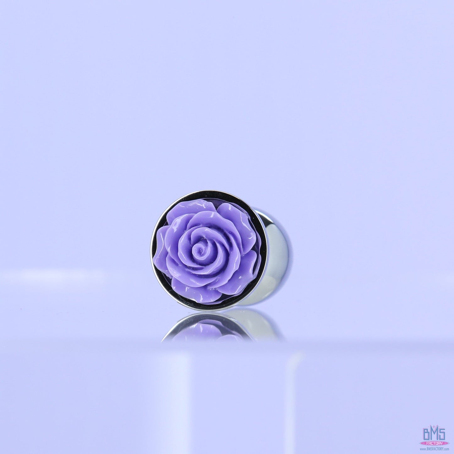 LUX active® 3" Rose Anal Plug – Purple