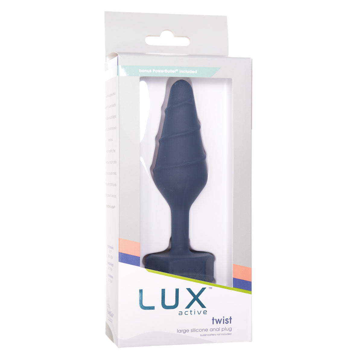 LUX Active Twist Plug – Large - Blue