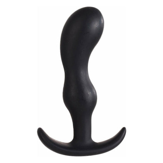 Other Brands 100% Silicone Smiling Butt Plug - P-Spot