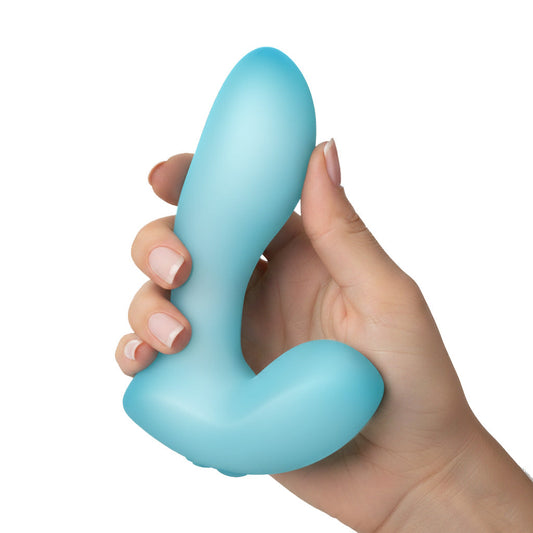 Softies 5” Silicone Vibrator - Blue