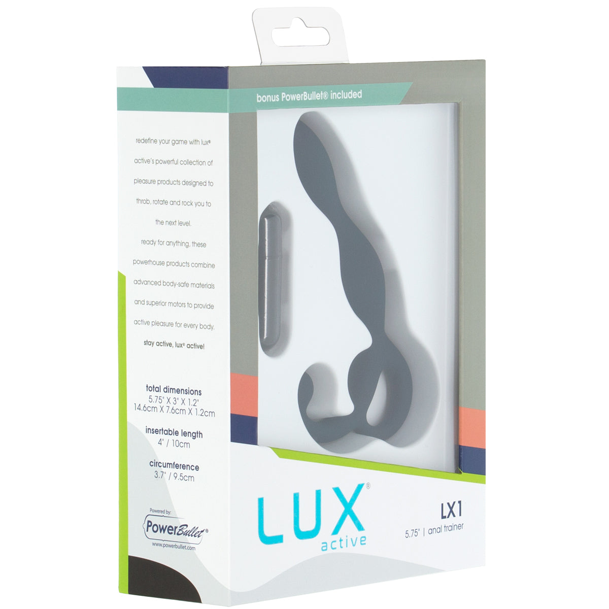 LUX active® LX1 – Anal Trainer 5.75" – Dark Blue