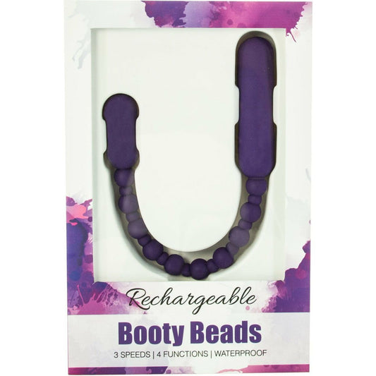 PowerBullet Rechargeable Booty Beads - Purple