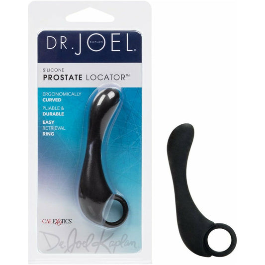 CalExotics® Dr Joel Silicone Prostate Locator Black