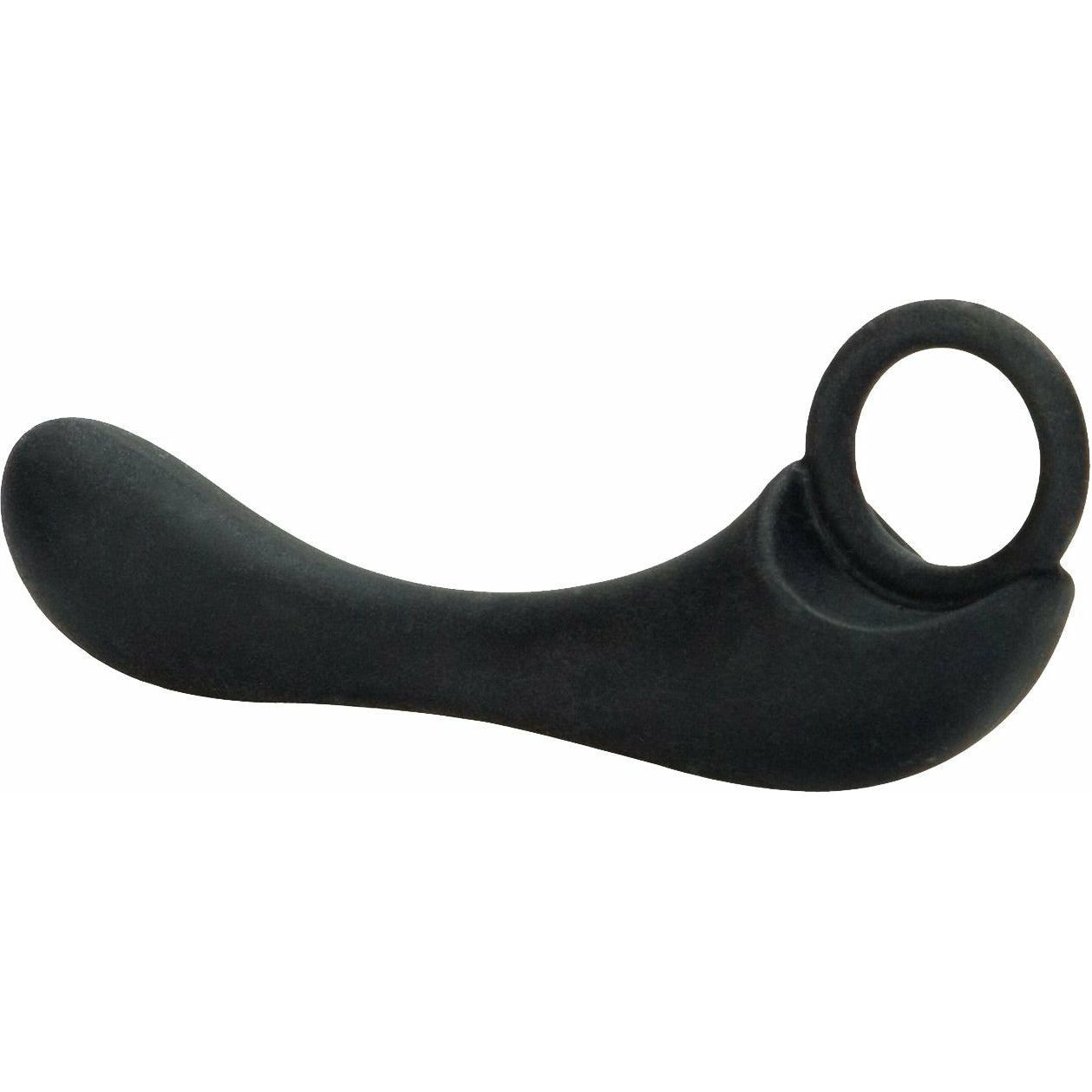 CalExotics® Dr Joel Silicone Prostate Locator Black