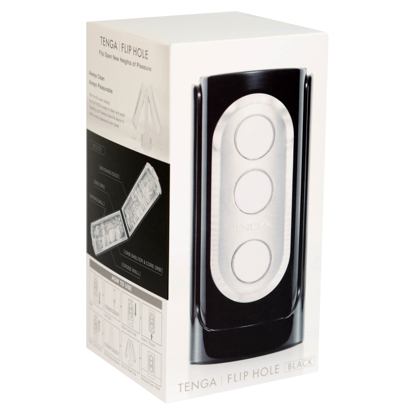 Tenga Flip Hole Masturbator - Black