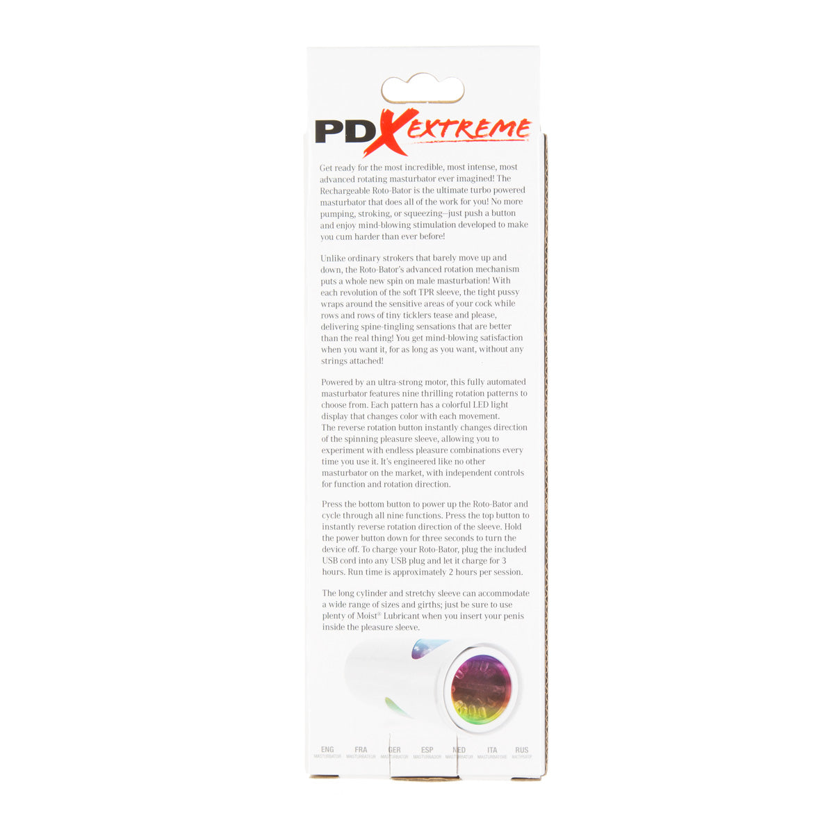 Pipedream Extreme Rechargeable Roto-Bator Pussy