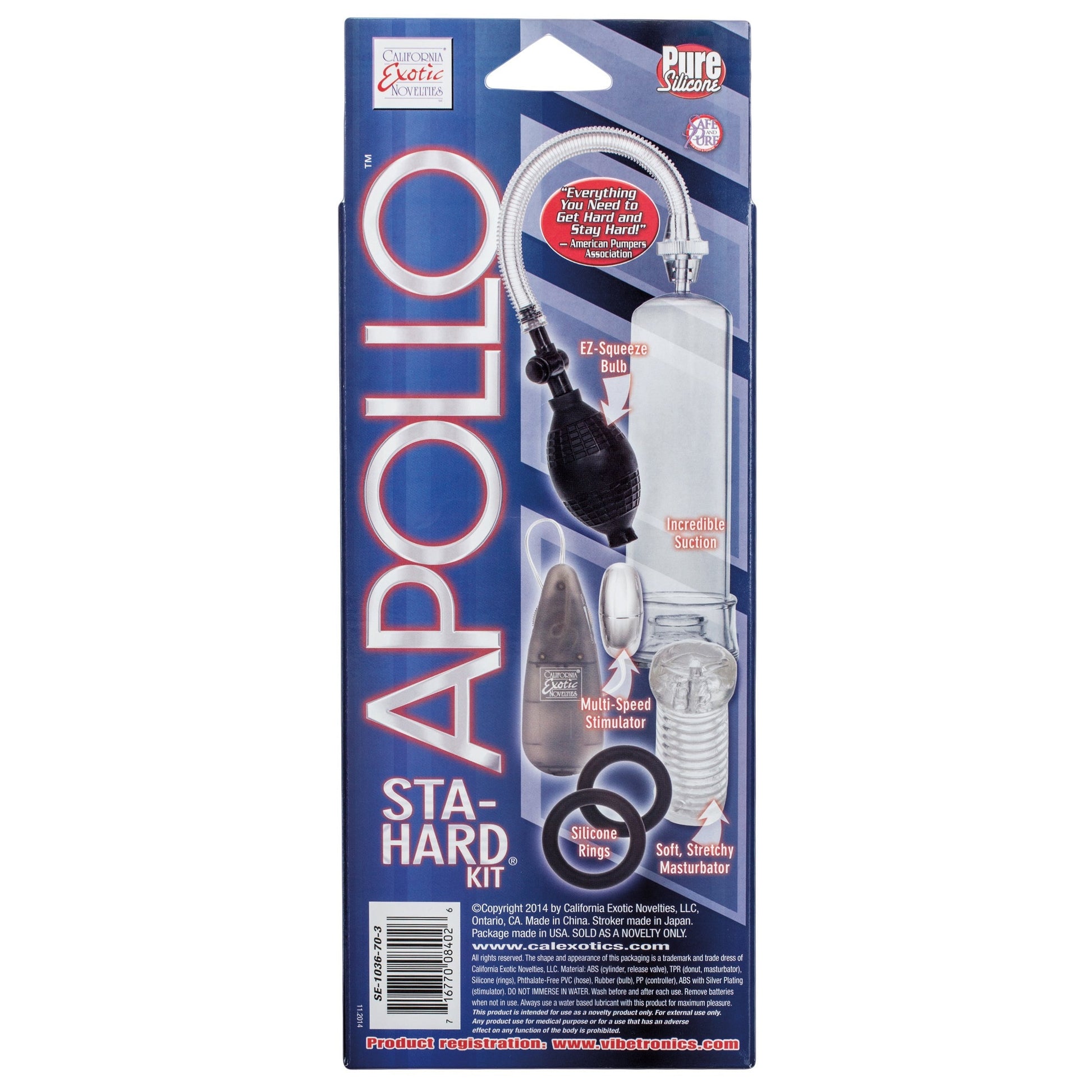 CalExotics® Apollo Stay Hard Kit