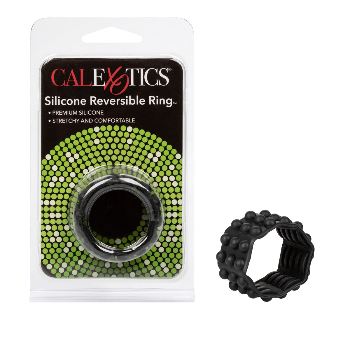 CalExotics® - Silicone Reversible Ring - Black