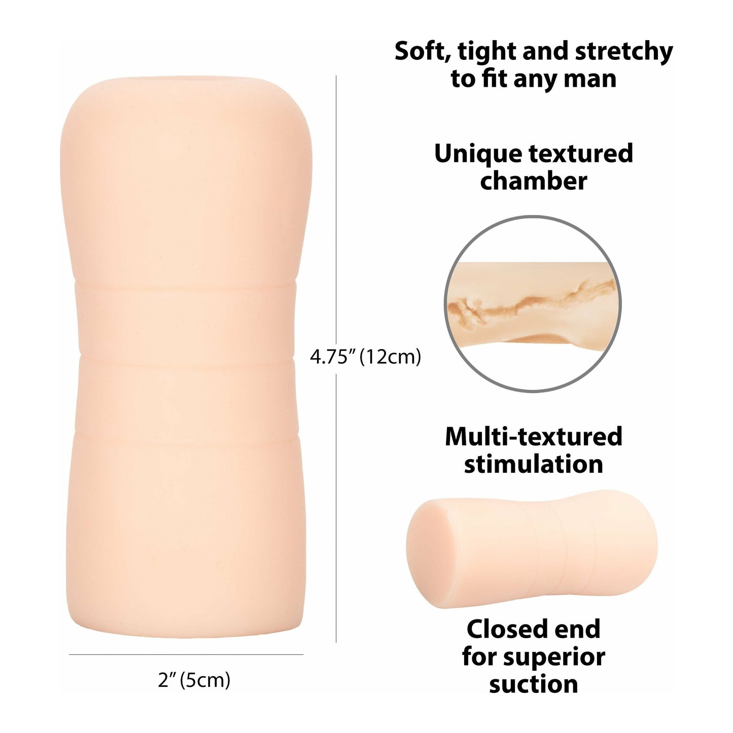 CalExotics® Cheap Thrills Pureskin Masturbator - Good Time