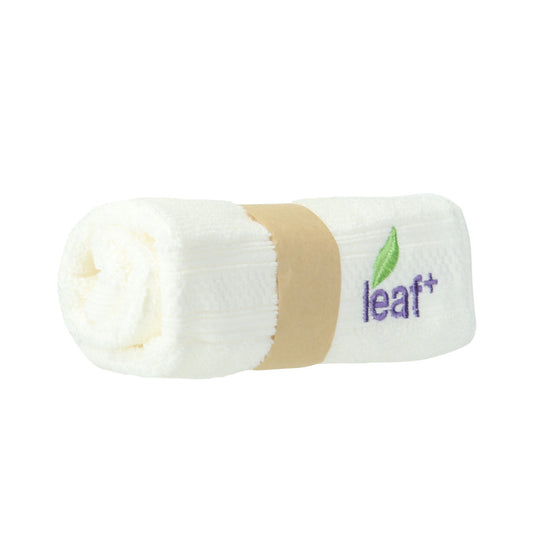 Swan Leaf+ Hand Towel – White