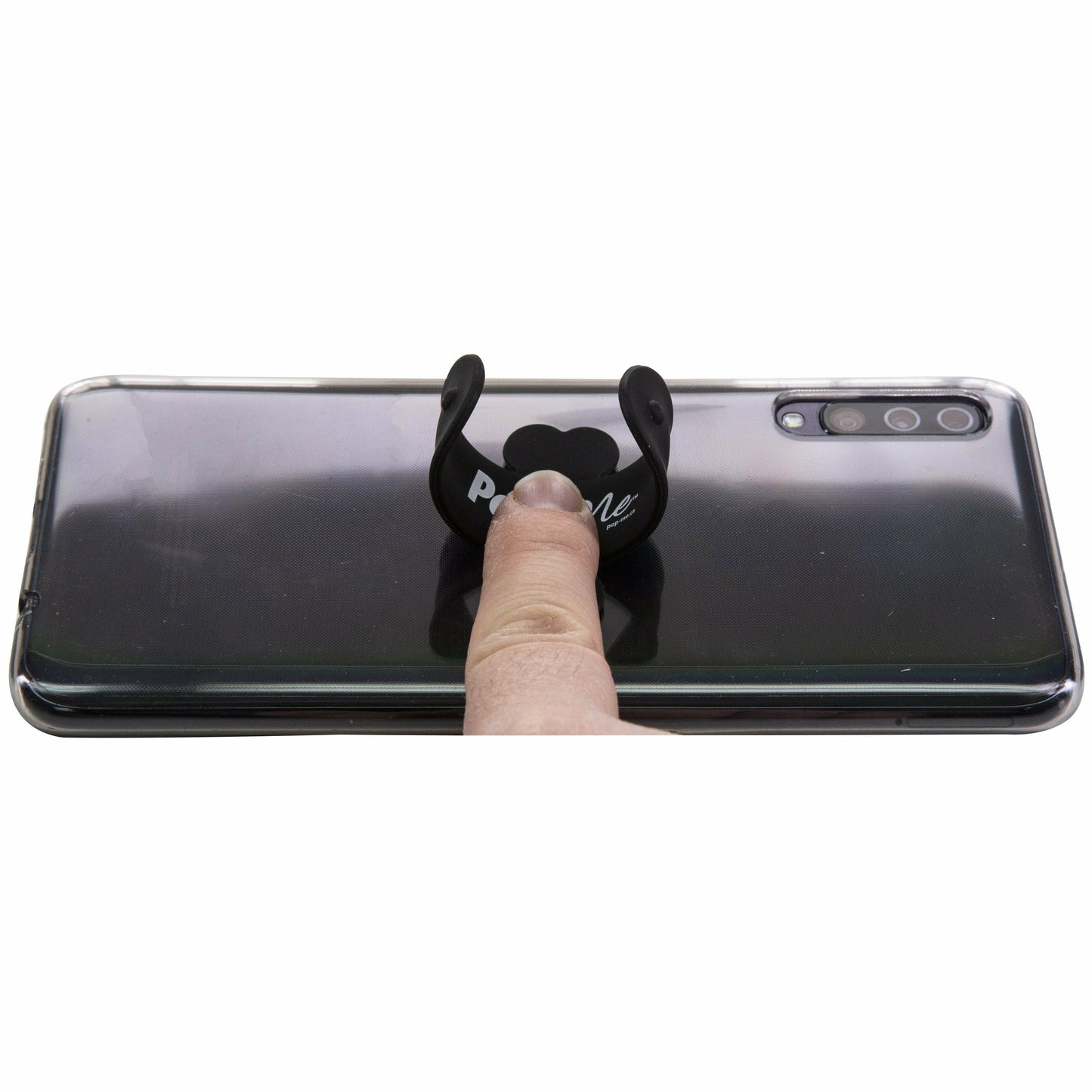 Pop Me Silicone Phone Stand - Black