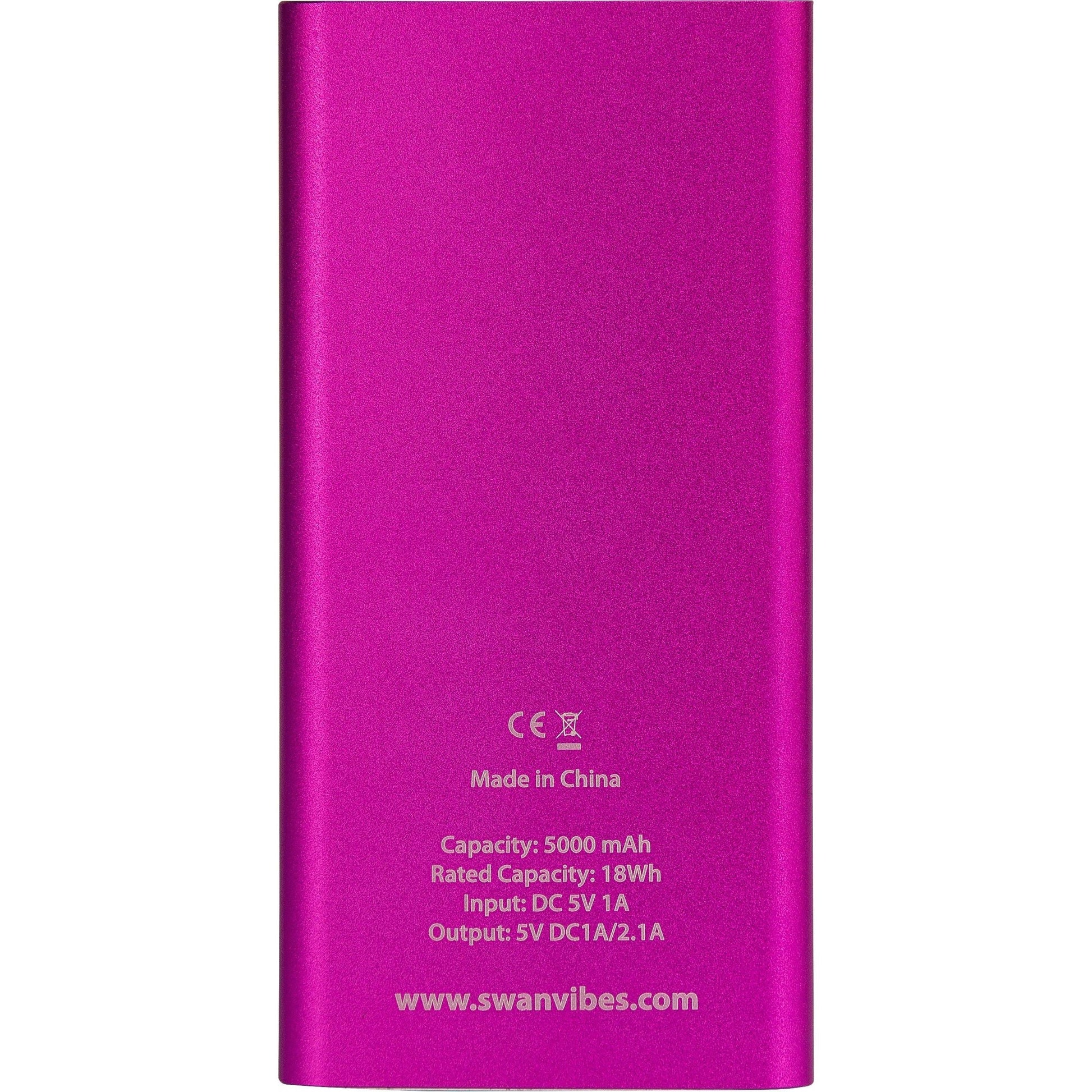 Swan® 5000 mAh Power Bank for USB Products