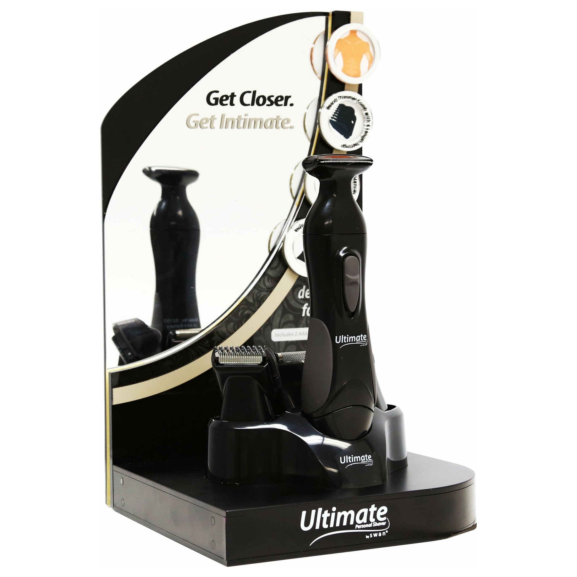 Ultimate Personal Shaver Display - Black