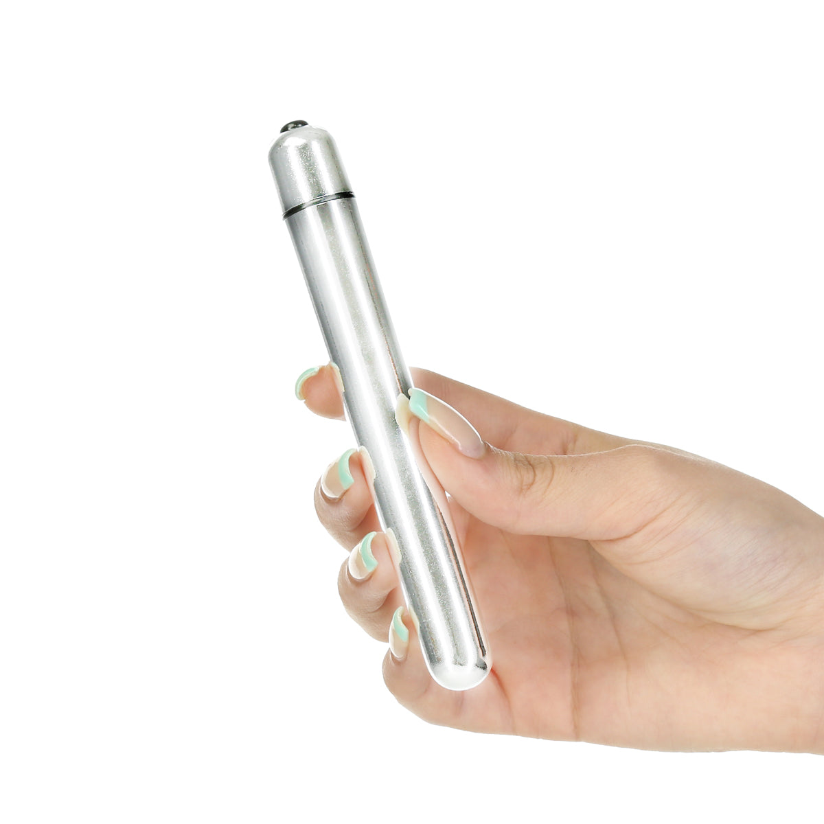 Executive PowerBullet Vibrator - 5" - Silver (cost per single bullet)
