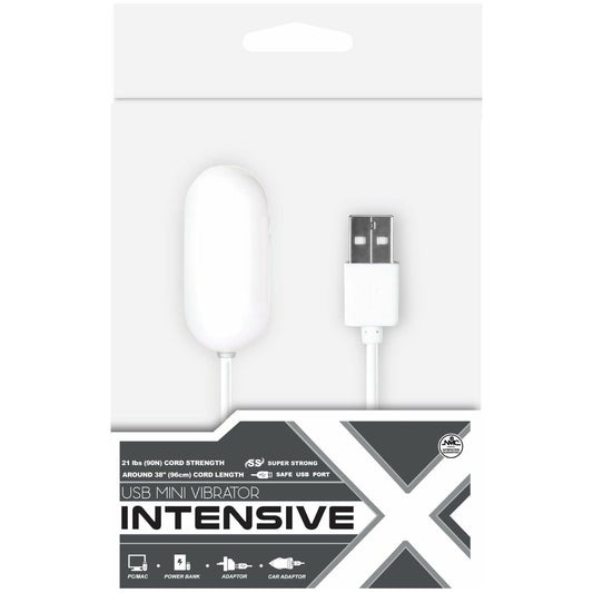 NMC Intensive X - USB Bullet Vibrator - White