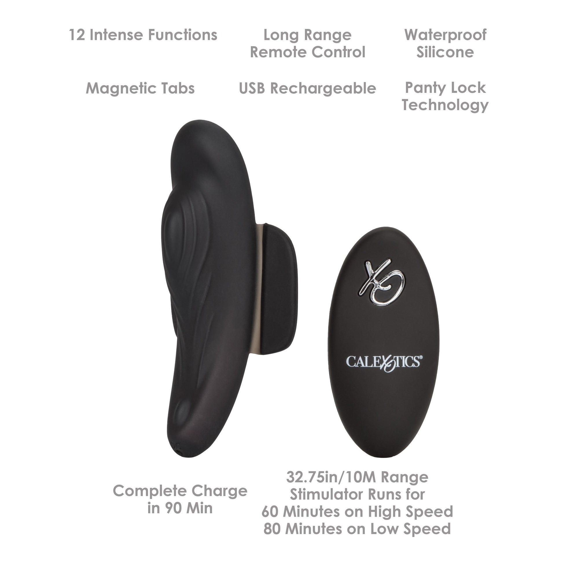 CalExotics® Lock-N-Play Remote Panty Teaser