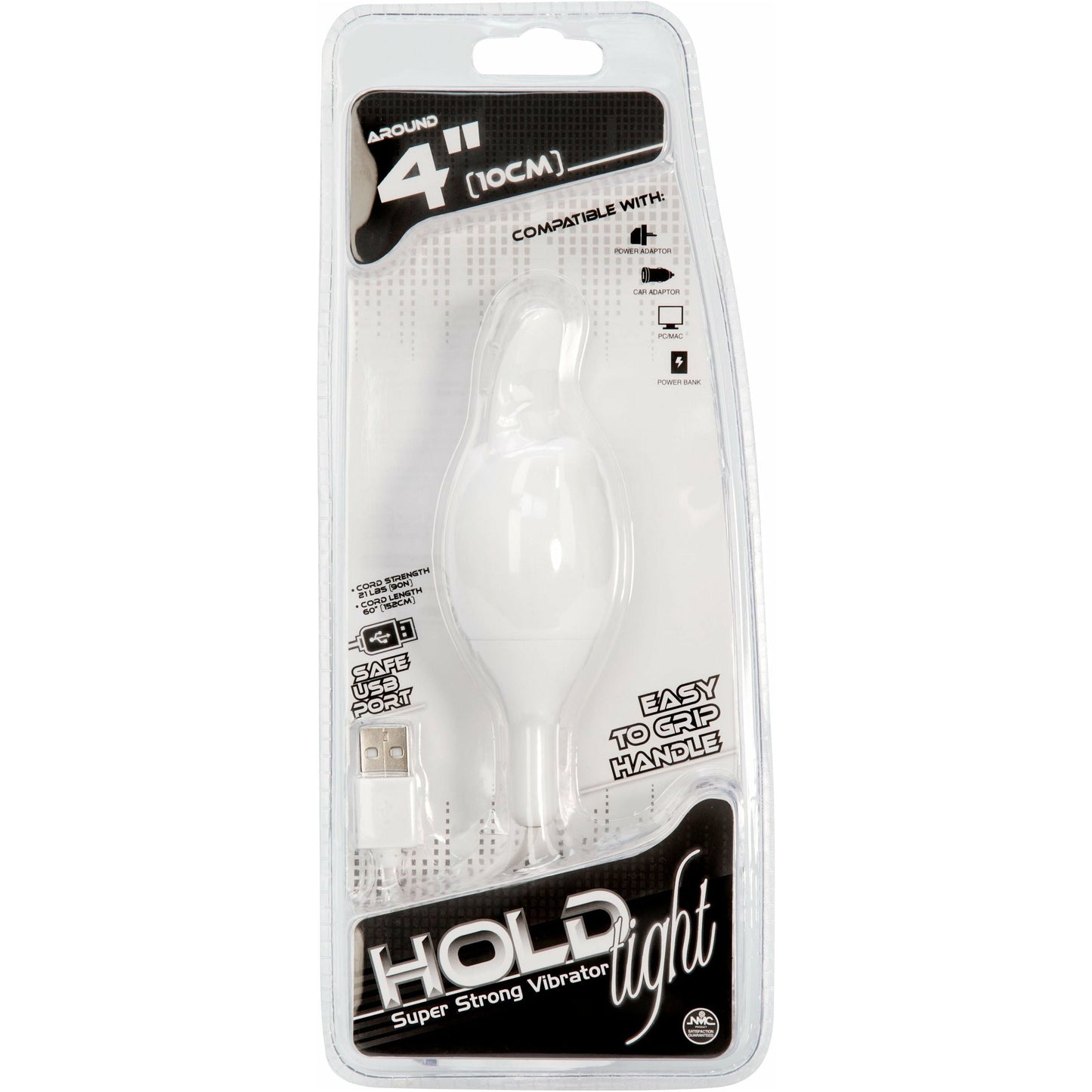 NMC Hold Tight - Tongue Vibrator - Rechargeable - White