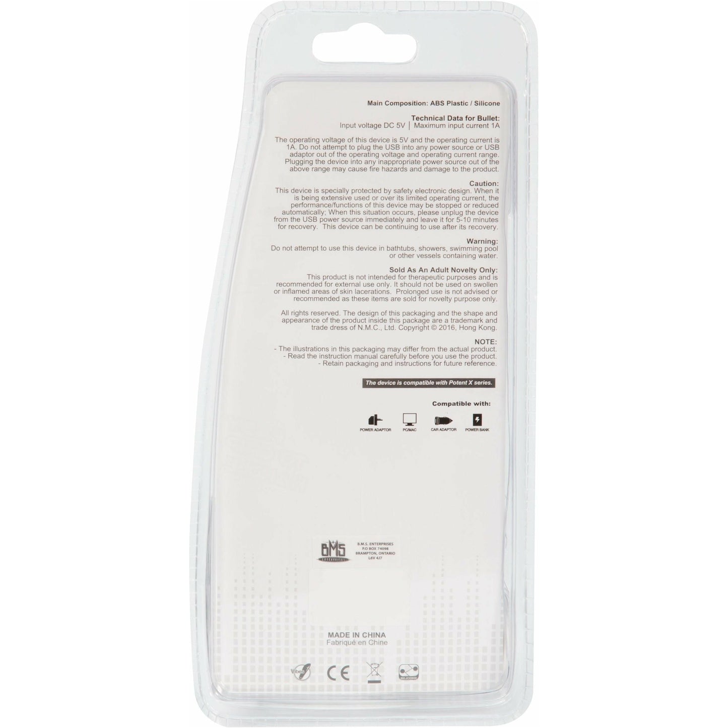 NMC Hold Tight - Tongue Vibrator - Rechargeable - White