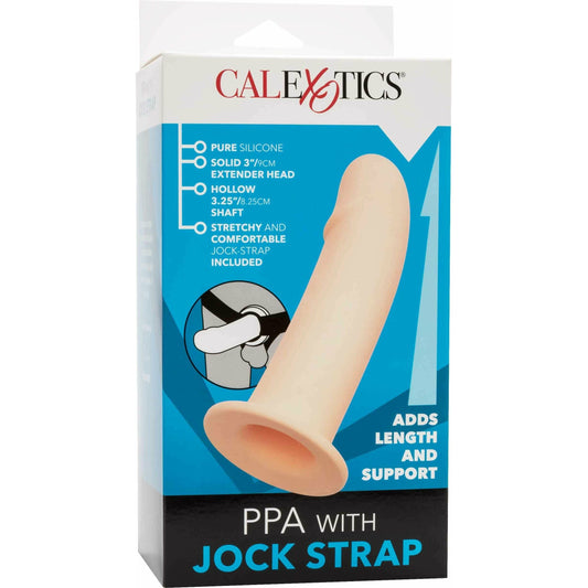 CalExotics® PPA with Jock Strap - Ivory