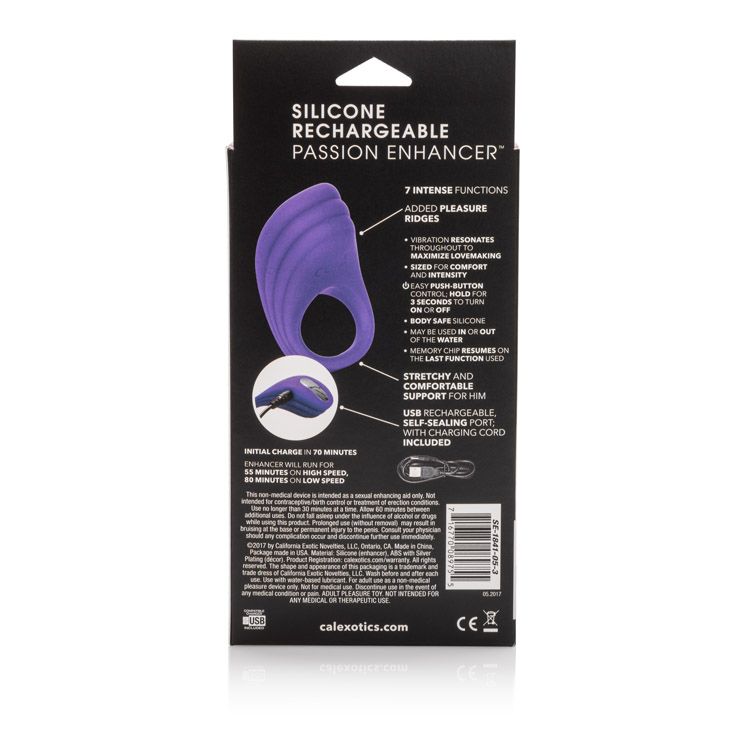 CalExotics® Silicone Rechargeable Passion Enhancer