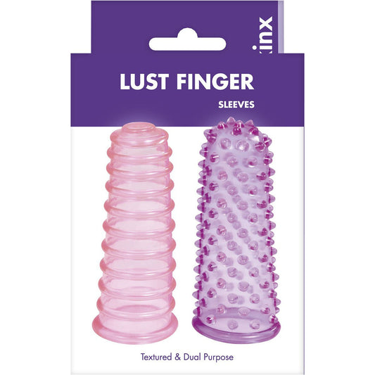 Kinx Lust Finger Sleeves - Pink and Purple