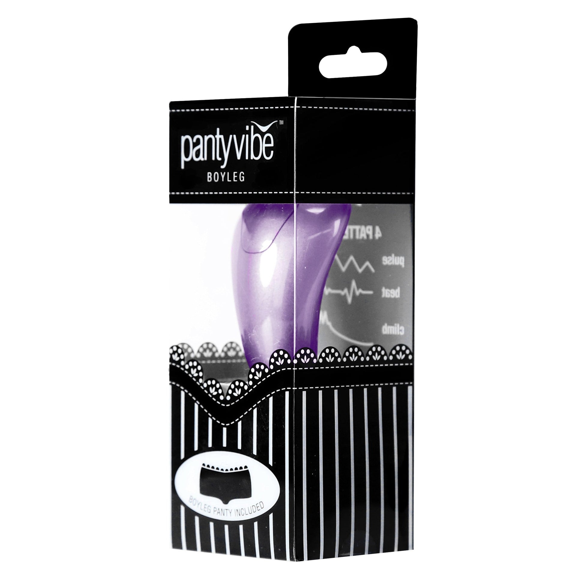 BMS - Panty Vibrator - Battery Operated - Purple - M/L