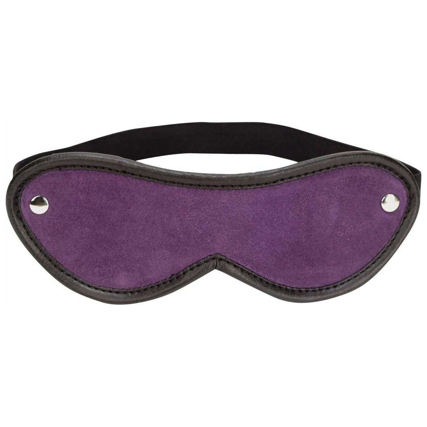 Punishment Purple Suede Bondage Mask