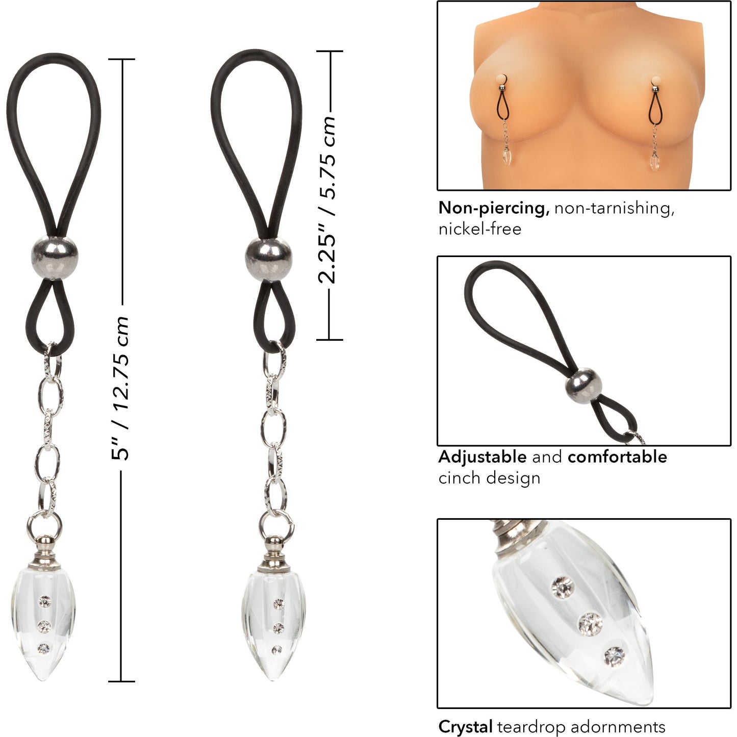 CalExotics® Nipple Play - Non-Piercing Jewellery